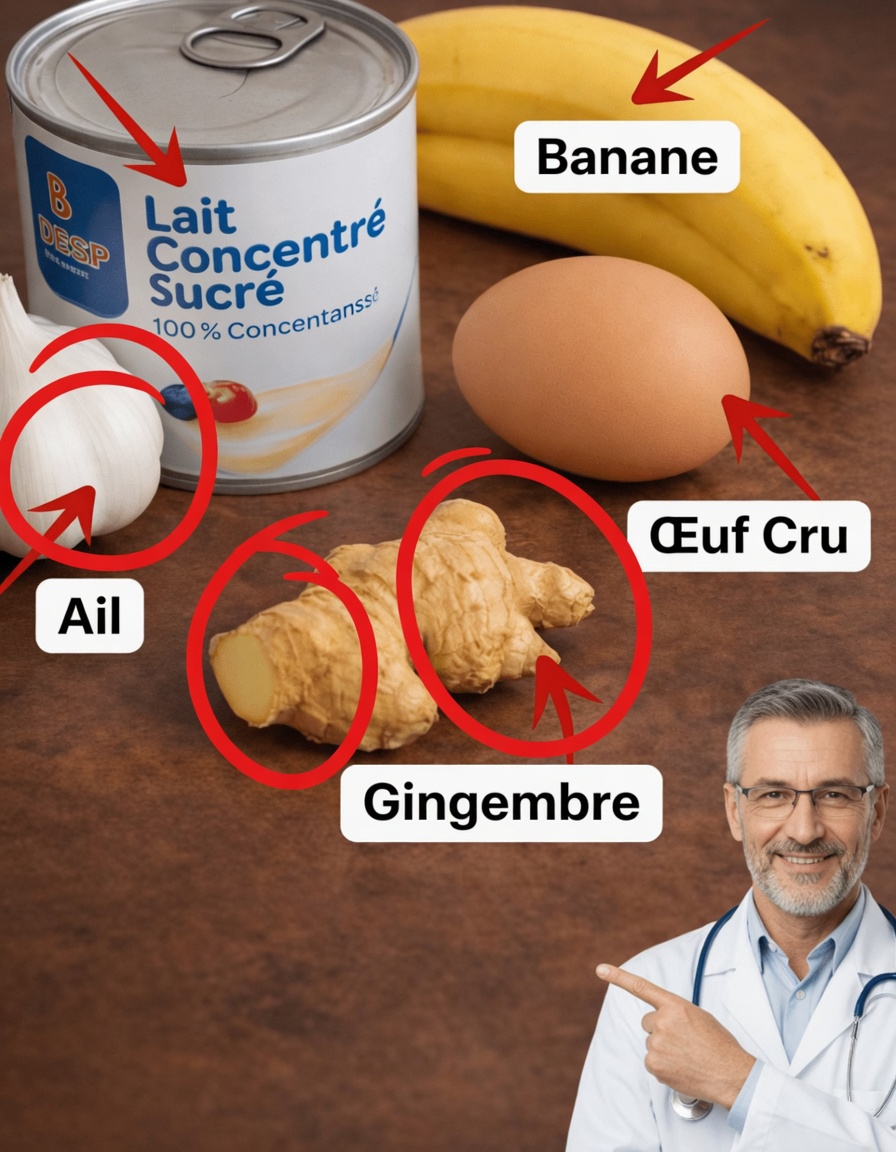 Tonique de soutien à la fertilité naturelle à base de banane, d’œuf, de gingembre et d’ail : un guide simple pour la maison