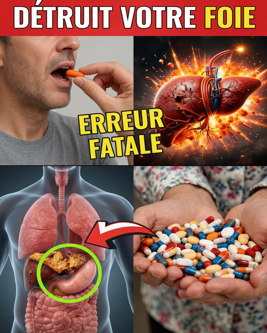 10 médicaments courants susceptibles d’affecter la santé du foie et signes précoces à surveiller