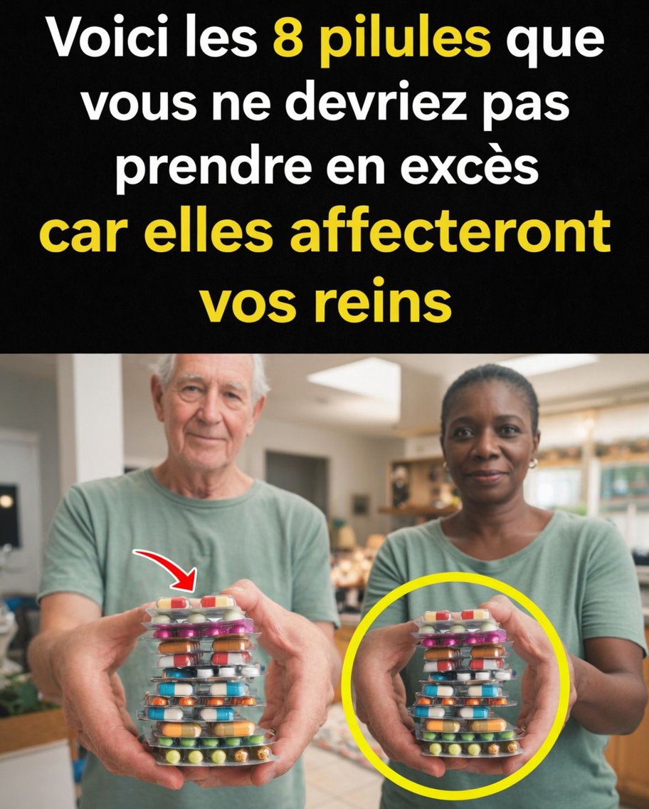 8 médicaments courants qui peuvent endommager vos reins (et pourquoi l’automédication est risquée)