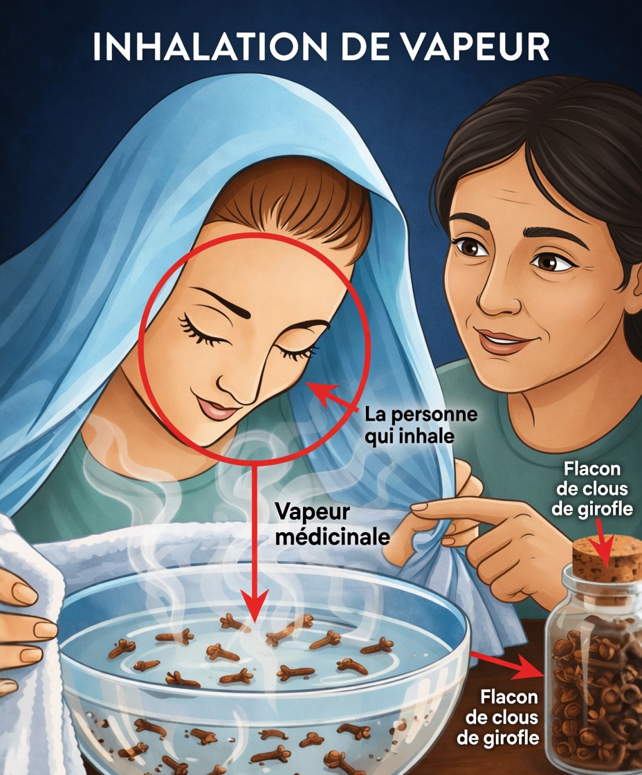 Le pouvoir de l’inhalation de vapeur de clou de girofle : une méthode naturelle pour favoriser le confort respiratoire
