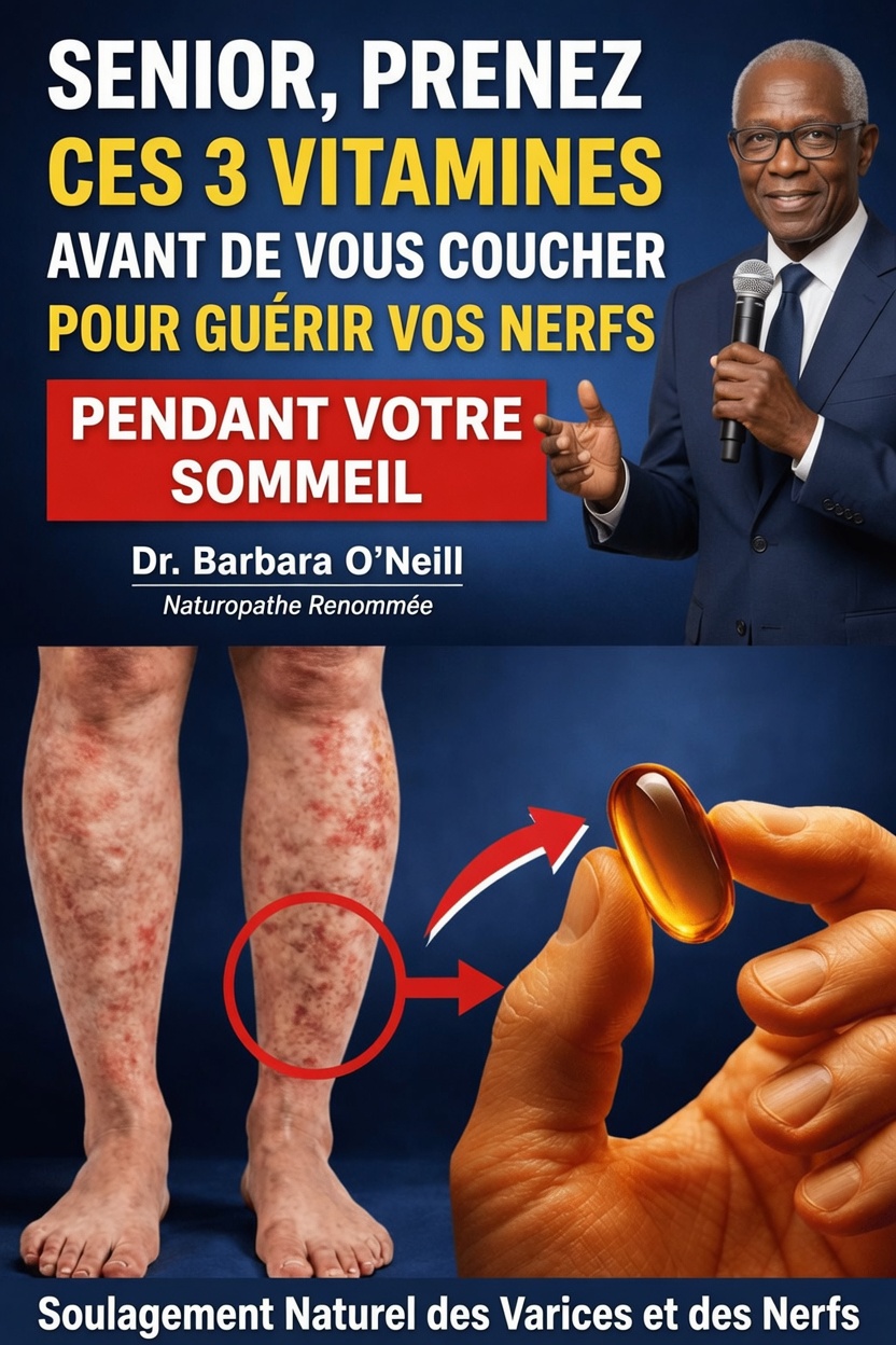 3 vitamines du soir qui peuvent favoriser la force des jambes et la mobilité après 60 ans : une approche nutritionnelle négligée