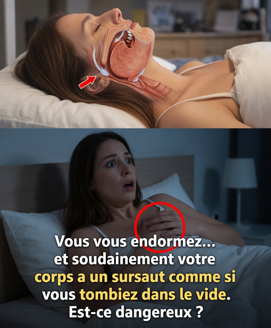 Pourquoi cette sensation soudaine de chute survient juste avant que vous ne vous endormiez — et ce que vous pouvez faire pour y remédier