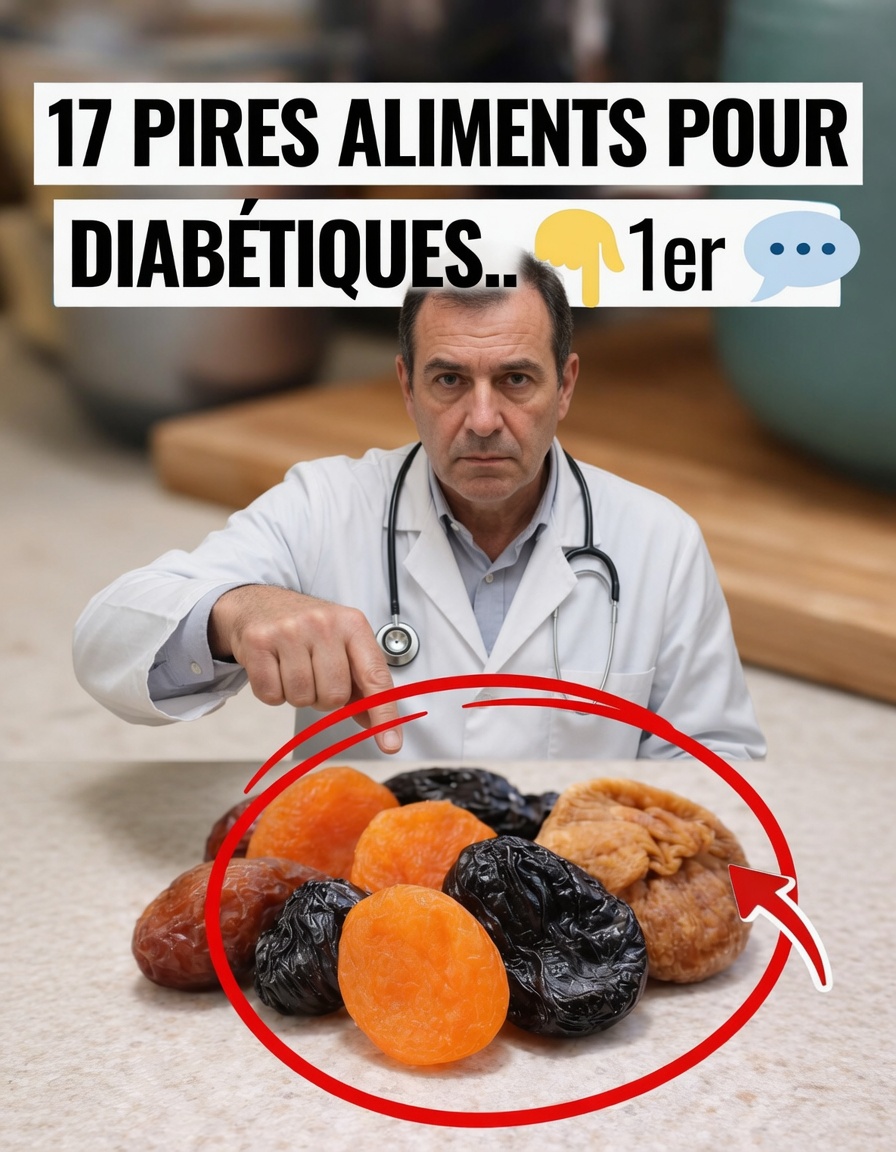 17 pires aliments pour les diabétiques