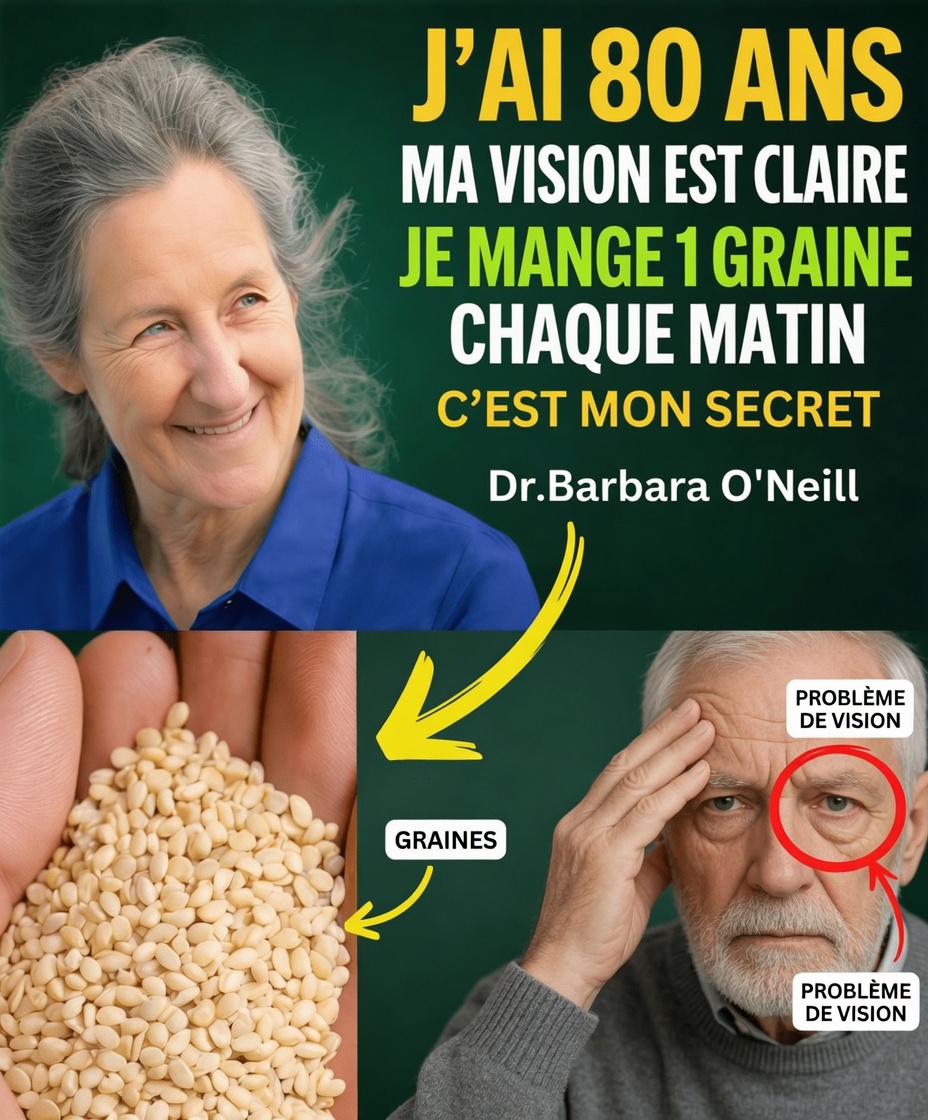 Même après 90 ans ? Mangez ces 3 graines chaque matin pour stimuler votre vue et vos capacités cérébrales (science réelle + rituel quotidien facile)