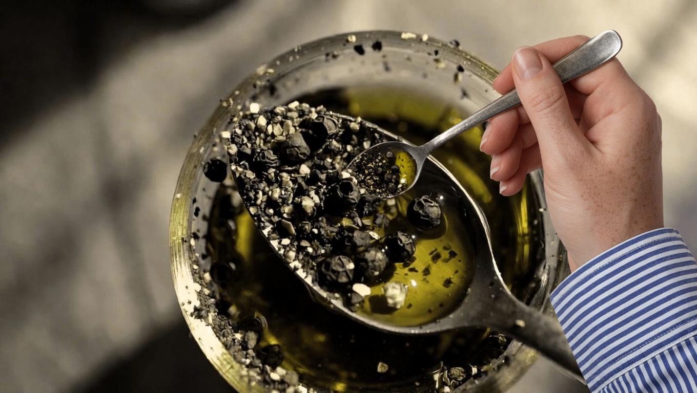 Découvrez comment le mélange d’huile d’olive vierge extra et de poivre noir peut favoriser le bien-être après 60 ans
