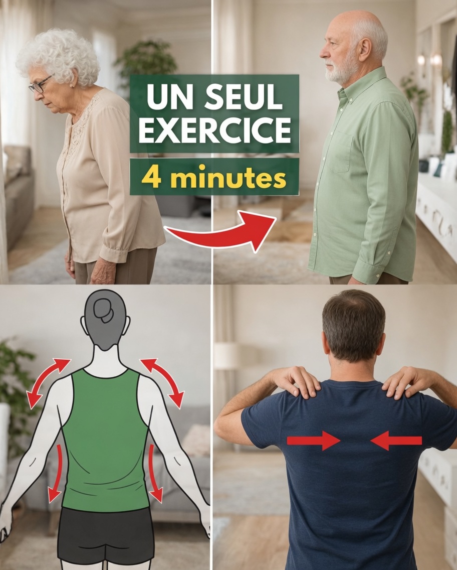 Comment améliorer la posture de la tête en avant après 60 ans : une routine quotidienne douce de 4 minutes inspirée des pratiques japonaises de bien-être