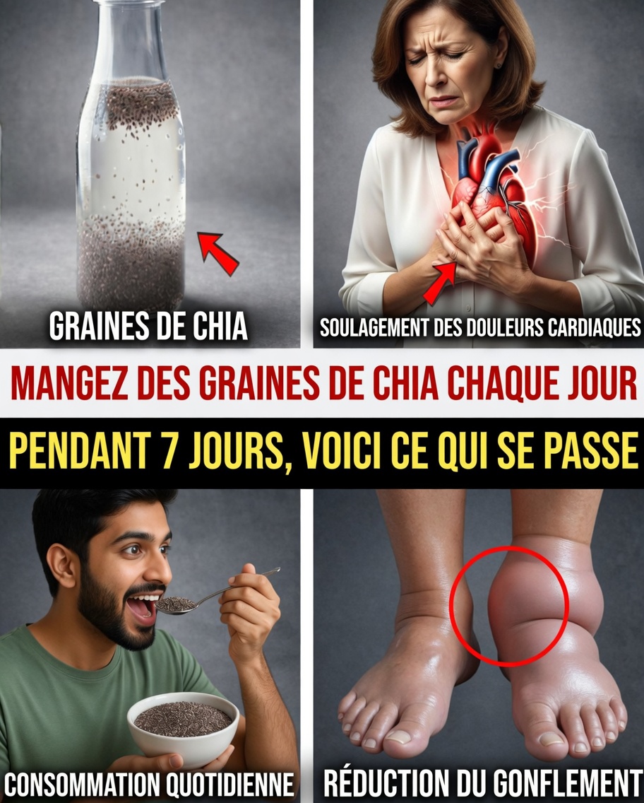 Que se passe-t-il dans votre corps lorsque vous ajoutez des graines de chia à votre routine quotidienne pendant une semaine ? (un aperçu réaliste)