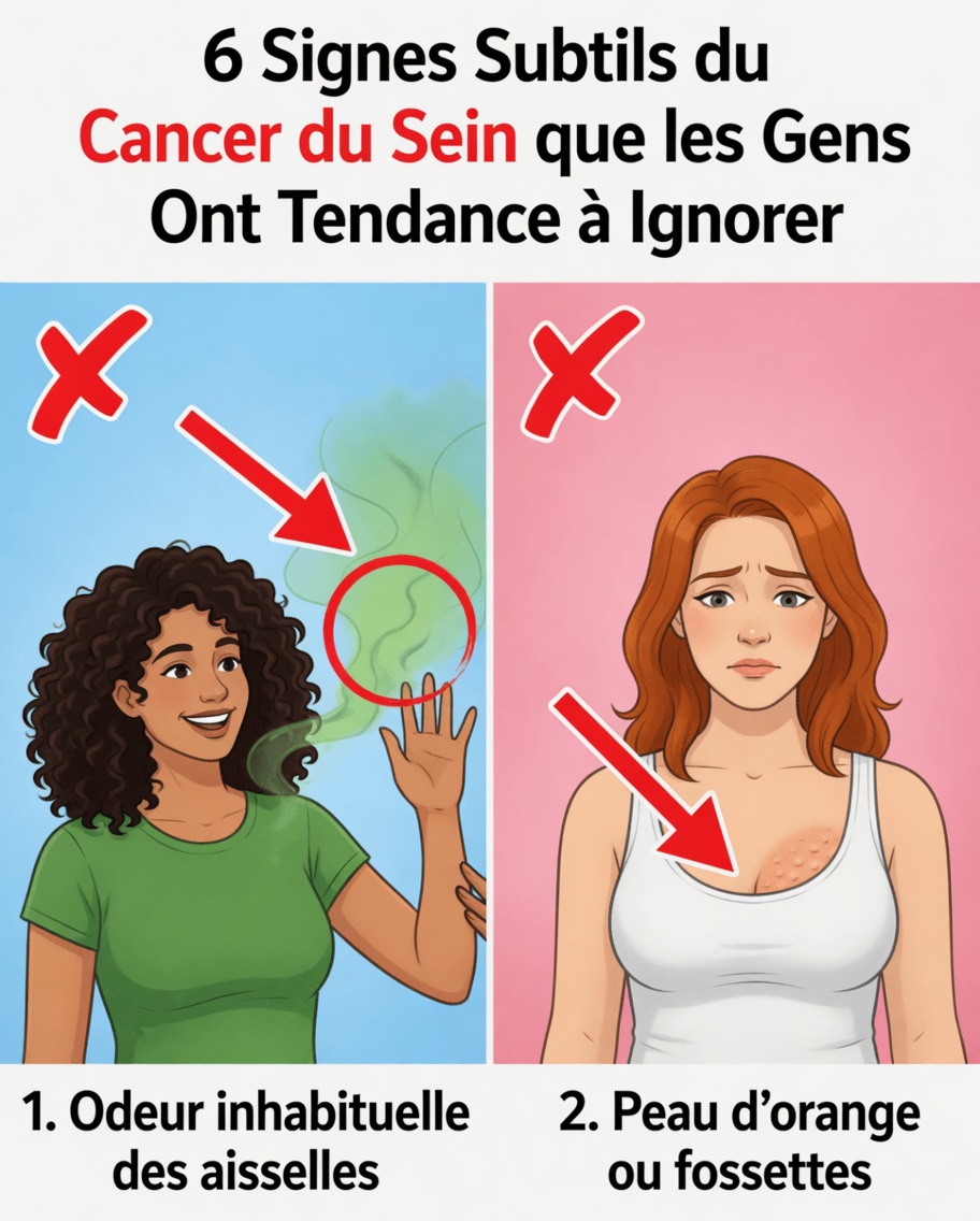 6 signes subtils du cancer du sein au-delà d’une grosseur que vous ne devriez jamais ignorer