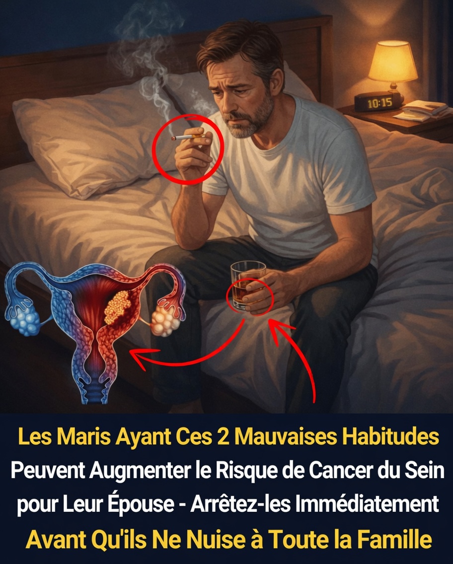 5 habitudes quotidiennes que les maris devraient abandonner pour aider à protéger leurs épouses des risques cachés de cancer