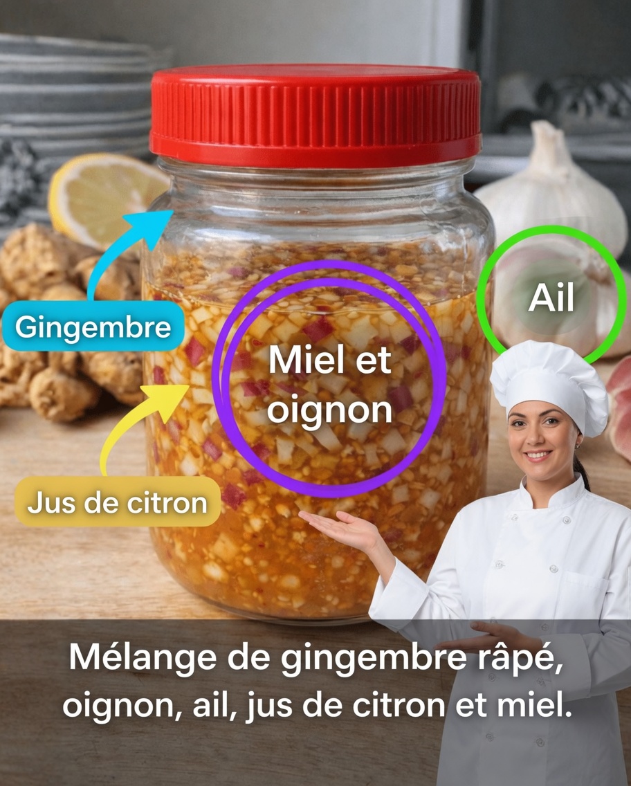 Découvrez l’incroyable coup de pouce bien-être du gingembre, de l’oignon, de l’ail, du citron et du miel