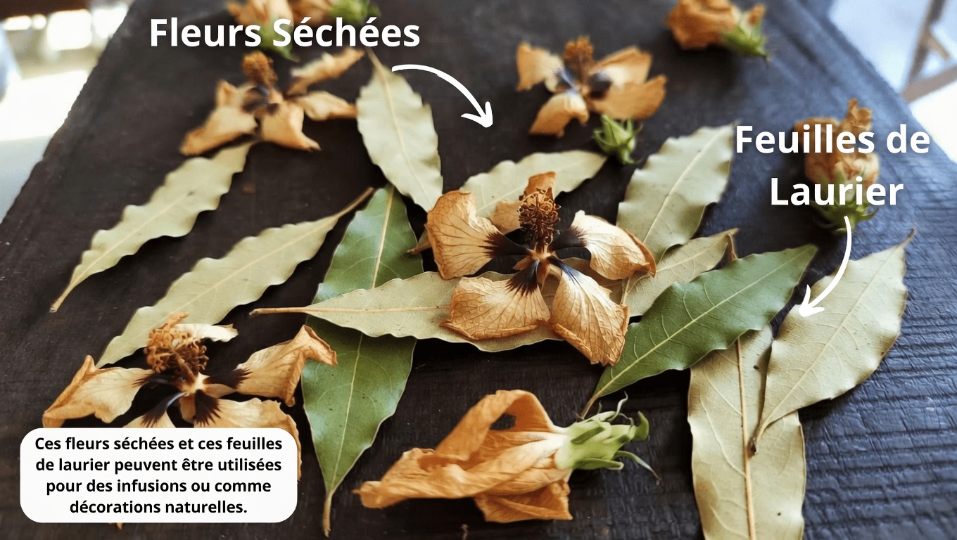 Gingembre, feuilles de laurier et hibiscus : une boisson aux plantes rafraîchissante pour le bien-être au quotidien