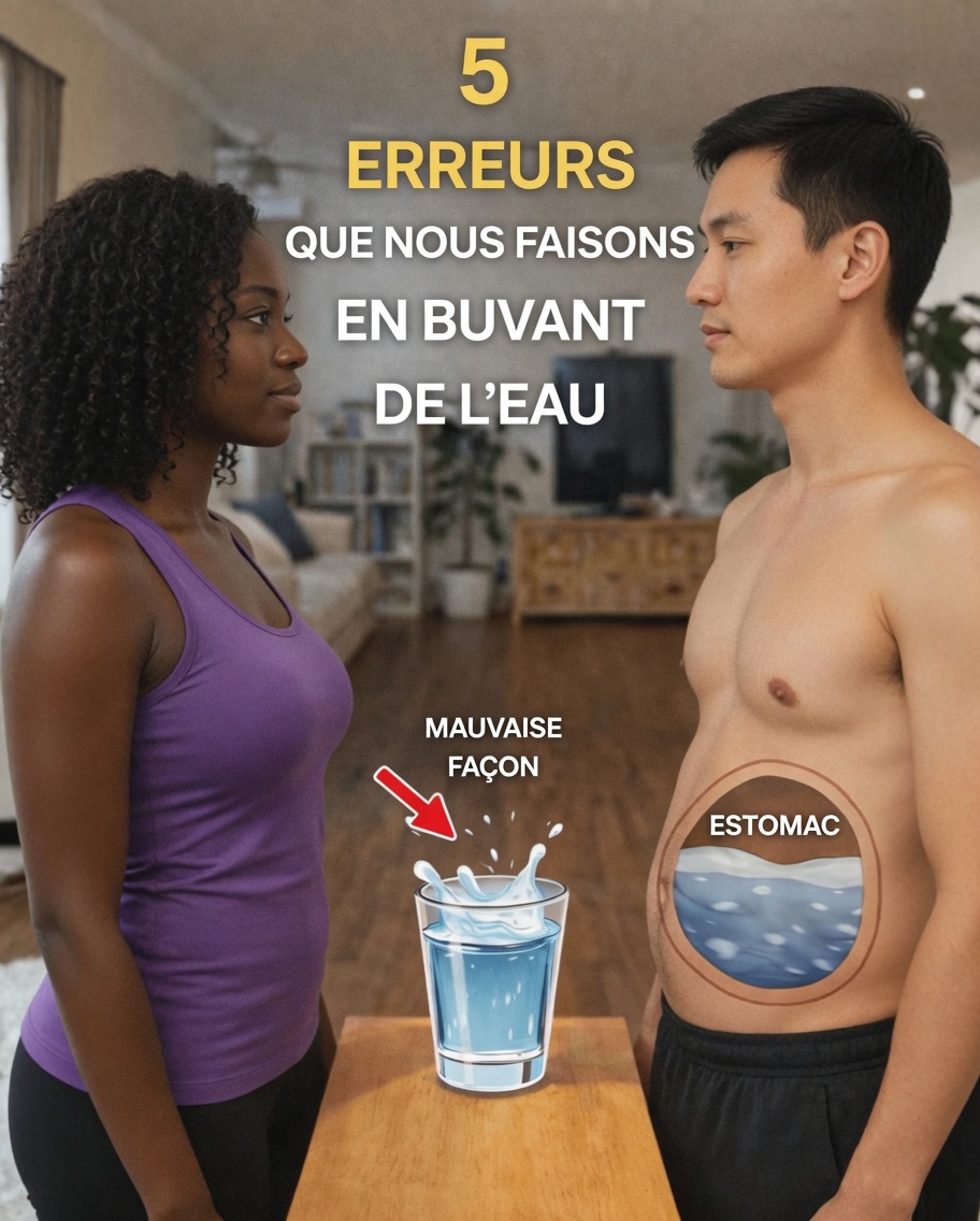 5 erreurs courantes que vous commettez en buvant de l’eau et qui pourraient affecter discrètement votre hydratation
