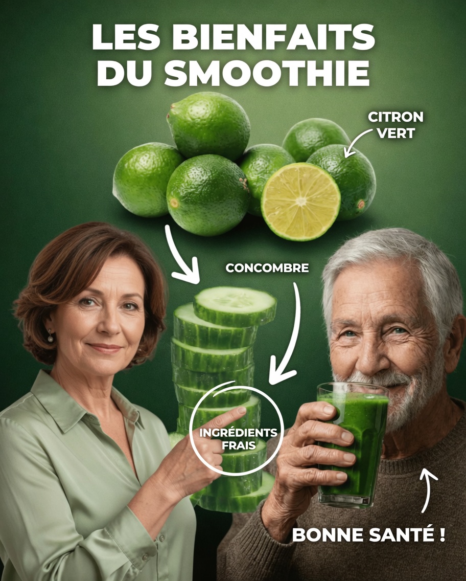 Jus vert concombre et citron vert : une façon rafraîchissante de booster l’hydratation et de soutenir le bien-être au quotidien
