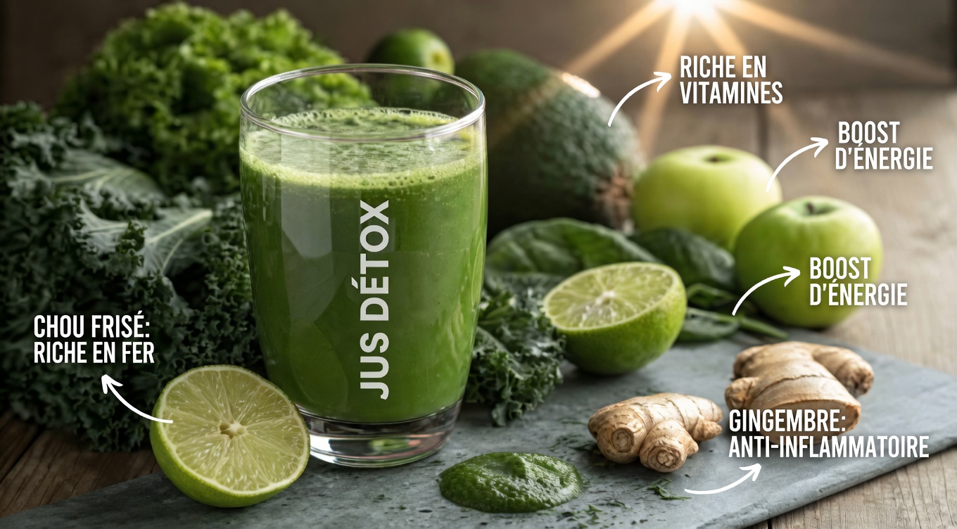 Jus vert concombre et citron vert : une façon rafraîchissante de booster l’hydratation et de soutenir le bien-être au quotidien