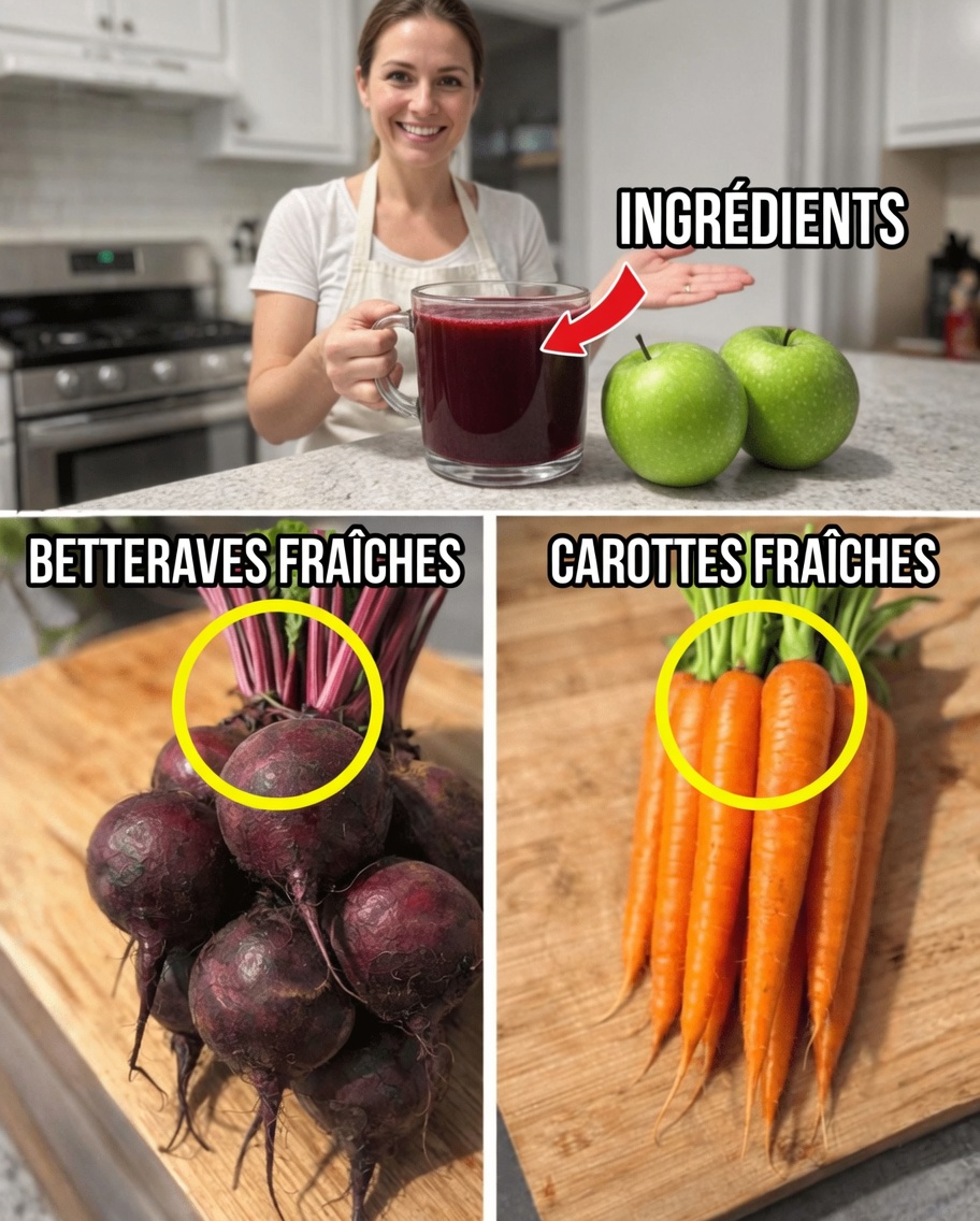 Jus de betterave, carotte et pomme : une simple habitude quotidienne pour soutenir le bien-être