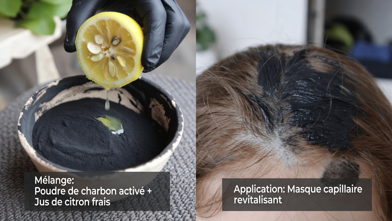 Transformez naturellement les cheveux gris en cheveux noirs brillants en seulement 5 minutes