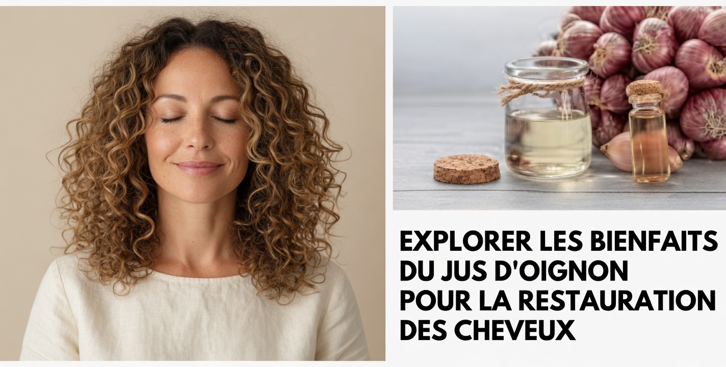 Explorer le potentiel du thé noir et de l’oignon pour la santé des cheveux : une approche par boisson naturelle