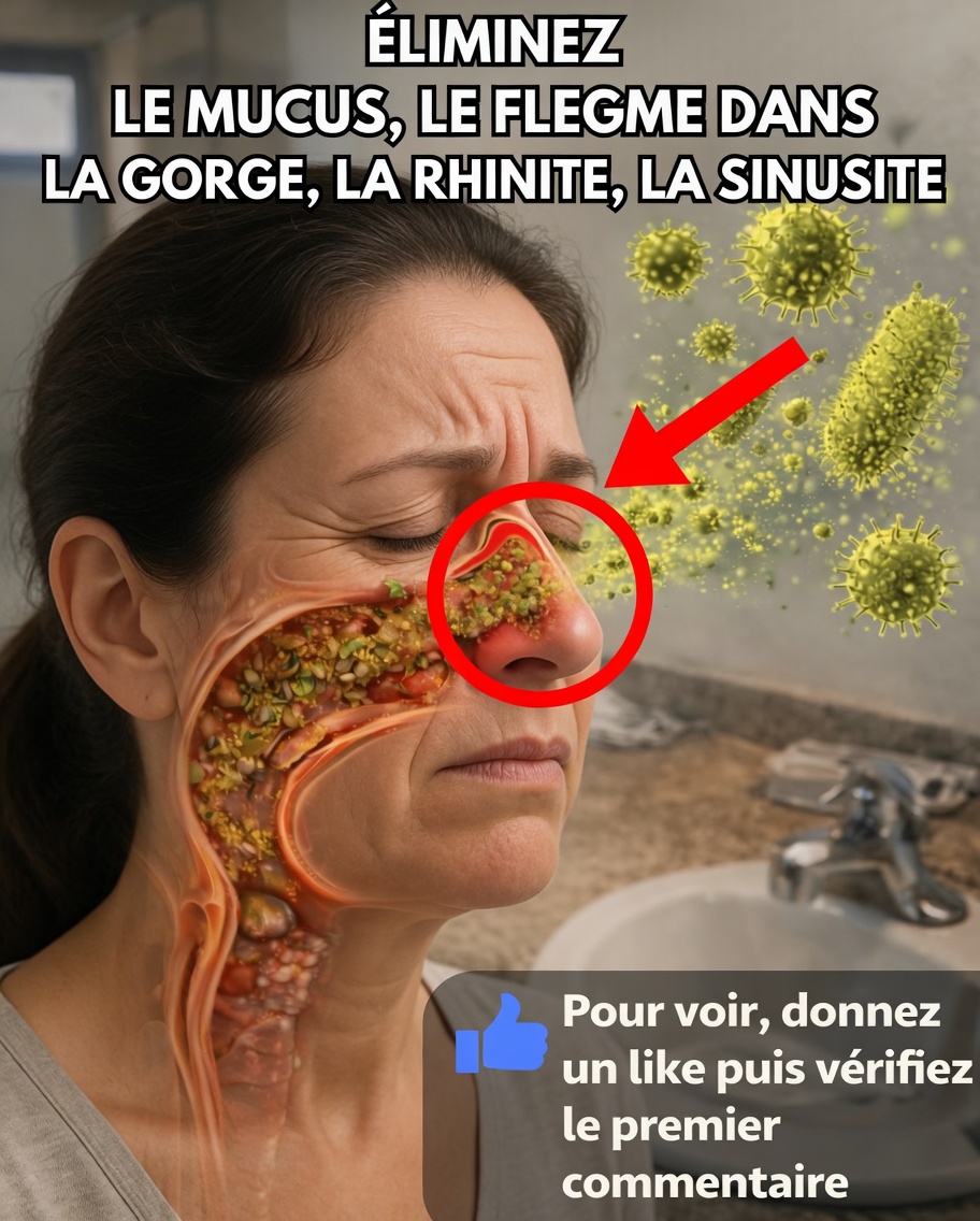 Méthodes naturelles pour aider à éliminer l’excès de mucus et de glaires et à soulager les symptômes de la rhinite à la maison