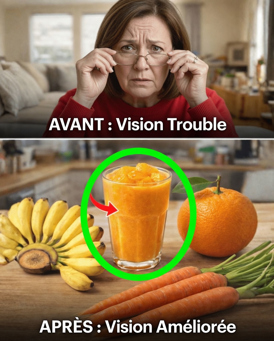 Libérez la puissance d’un simple smoothie : comment l’orange, la carotte et la banane peuvent soutenir naturellement votre vision