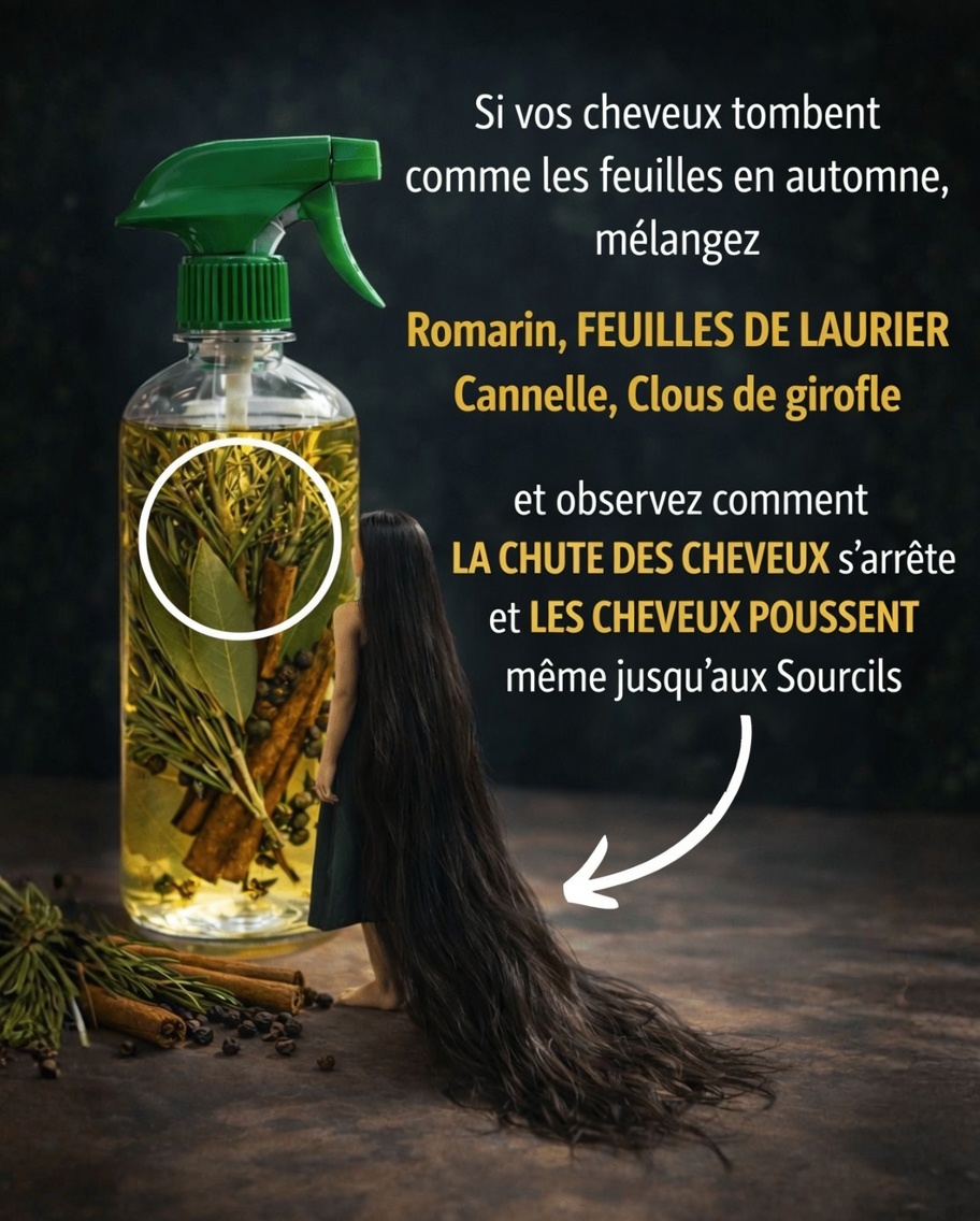Découvrir un spray naturel simple pour favoriser la santé des cheveux et du cuir chevelu