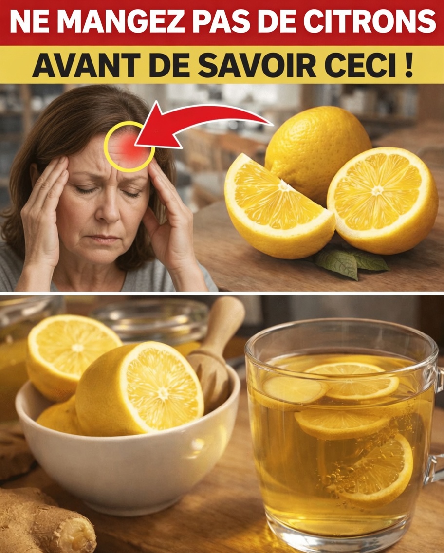 Le plus vieux médecin du Japon révèle : le secret du citron pour les seniors – ne mélangez jamais le citron avec ces trois aliments