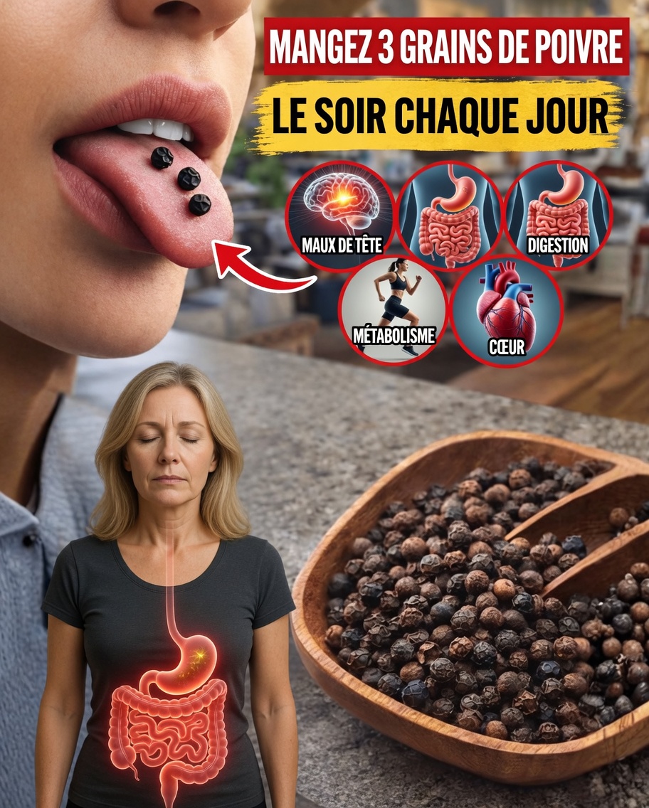 9 façons surprenantes dont mâcher du poivre noir avant de se coucher pourrait soutenir votre bien-être – une simple habitude nocturne à explorer