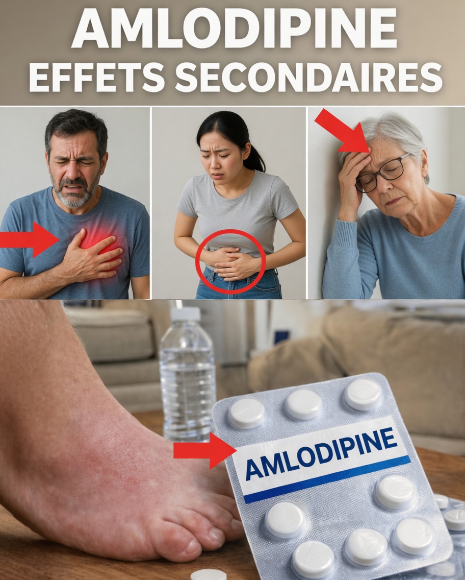 12 effets secondaires courants et notables de l’amlodipine : ce que vous devez savoir