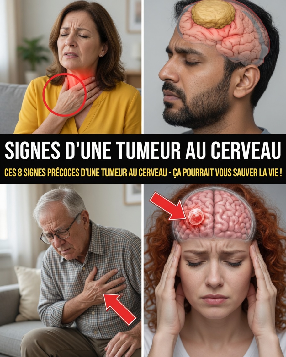 8 signes avant-coureurs précoces d’une tumeur cérébrale que vous ne devriez jamais ignorer