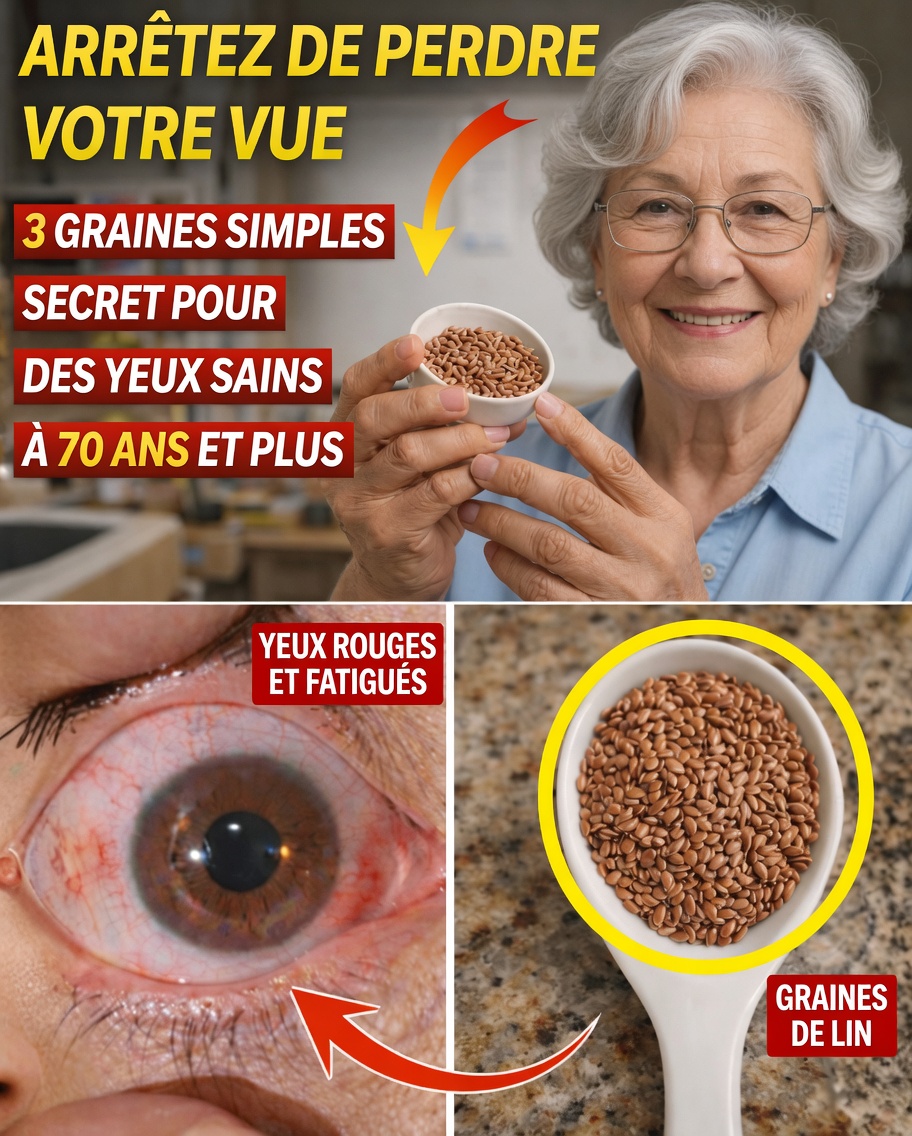 Mangez cette graine chaque jour pour soutenir naturellement une vision nette et des yeux en bonne santé : conseils sur la graine de lin