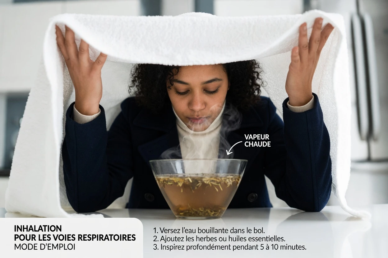 Des moyens simples de soulager la congestion des sinus et l’écoulement post-nasal à la maison