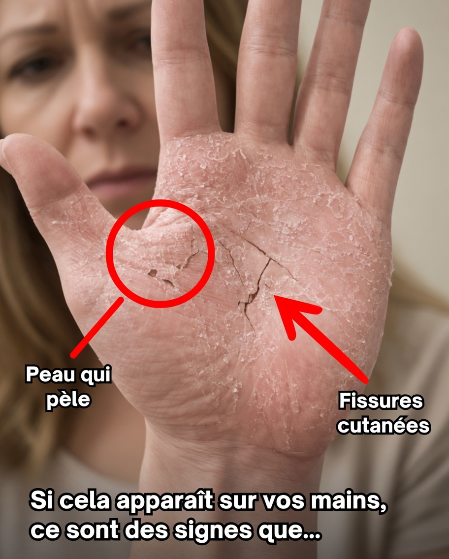 Et si cette peau sèche et qui pèle sur vos mains essayait de vous dire quelque chose d’important ?