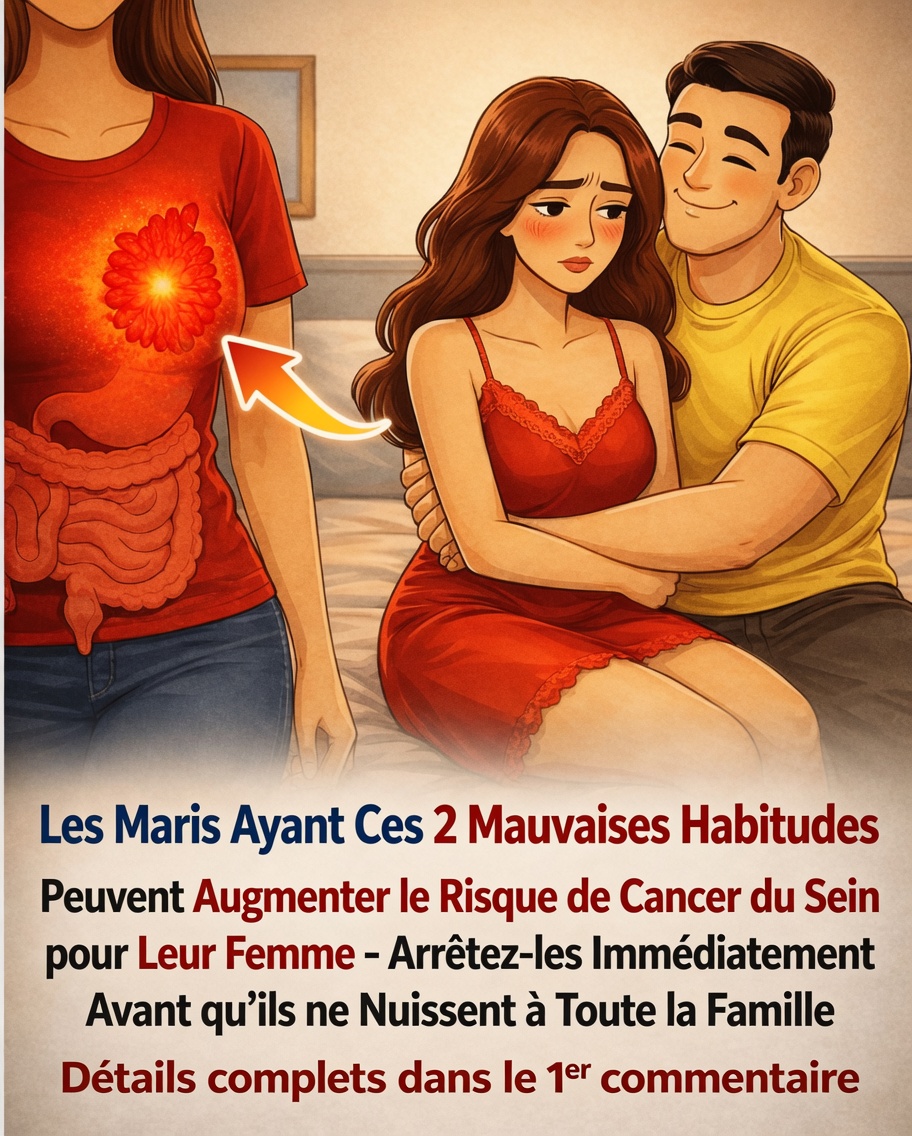 Comment les mauvaises habitudes d’un mari peuvent augmenter le risque de cancer du sein chez sa femme : ce que chaque couple doit savoir