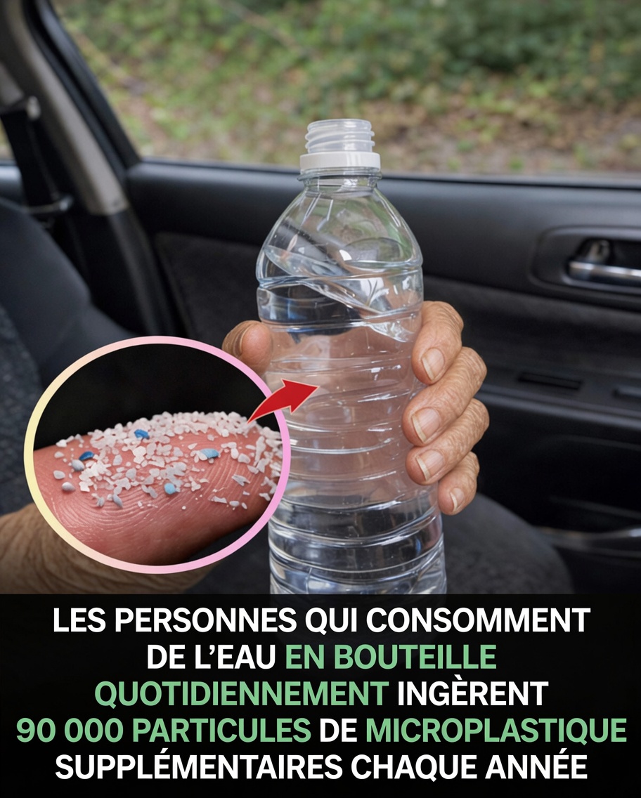 Boire de l’eau en bouteille tous les jours ? Voici ce que révèle une récente étude sur l’exposition aux microplastiques
