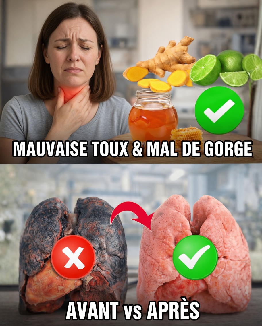 5 moyens naturels de soulager un mal de gorge et de favoriser une respiration plus dégagée à la maison
