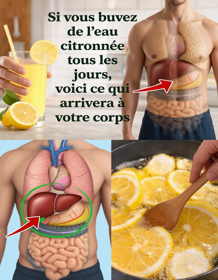 Ce qui se passe réellement dans votre corps lorsque vous commencez à boire de l’eau citronnée tous les jours