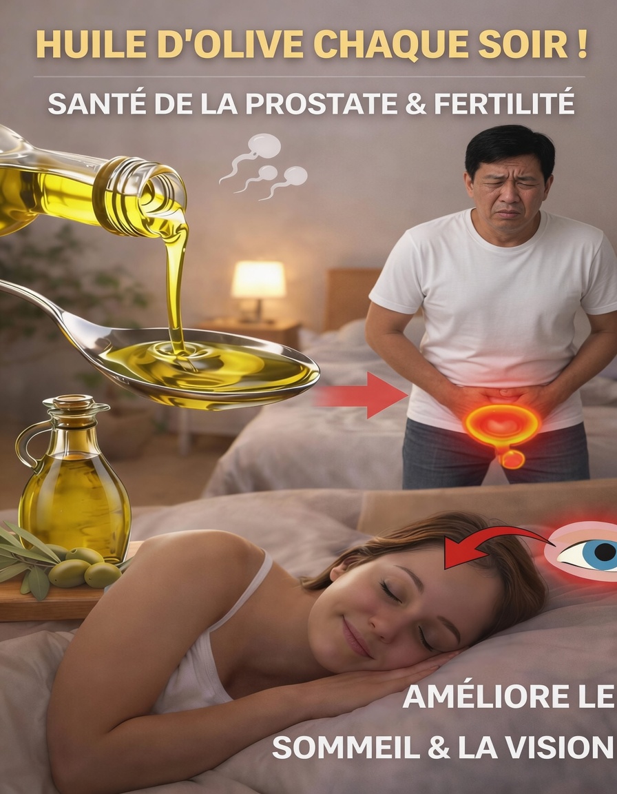 Le rituel nocturne de boire de l’huile d’olive avant de se coucher : une habitude simple à explorer