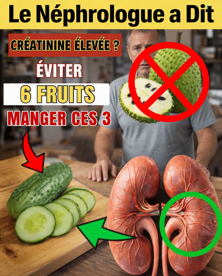 Choix judicieux de fruits lorsque le taux de créatinine est élevé : fruits à limiter et alternatives plus sûres pour soutenir les reins