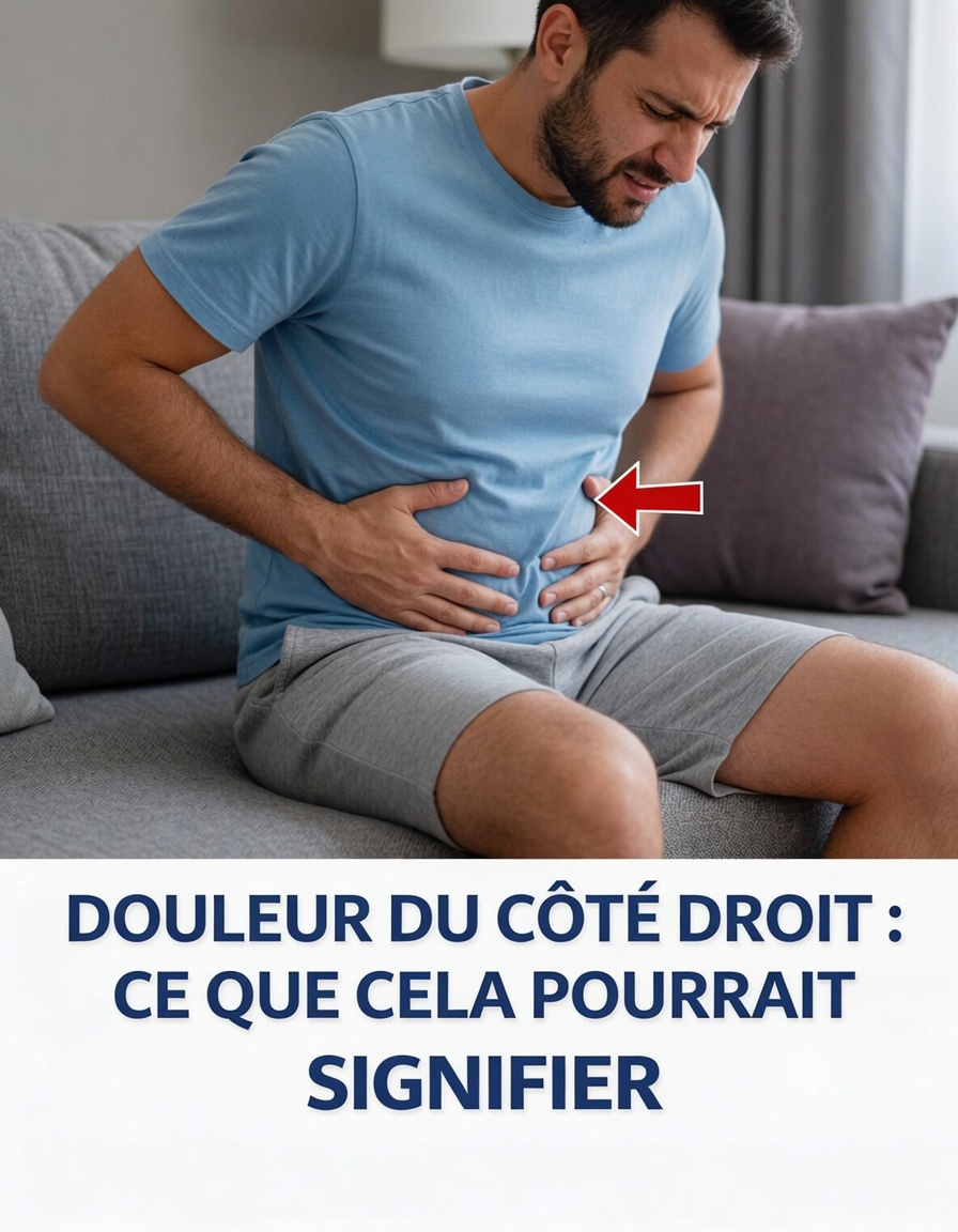 Ce que la douleur du côté droit du corps peut vous révéler : causes fréquentes et quand demander de l’aide