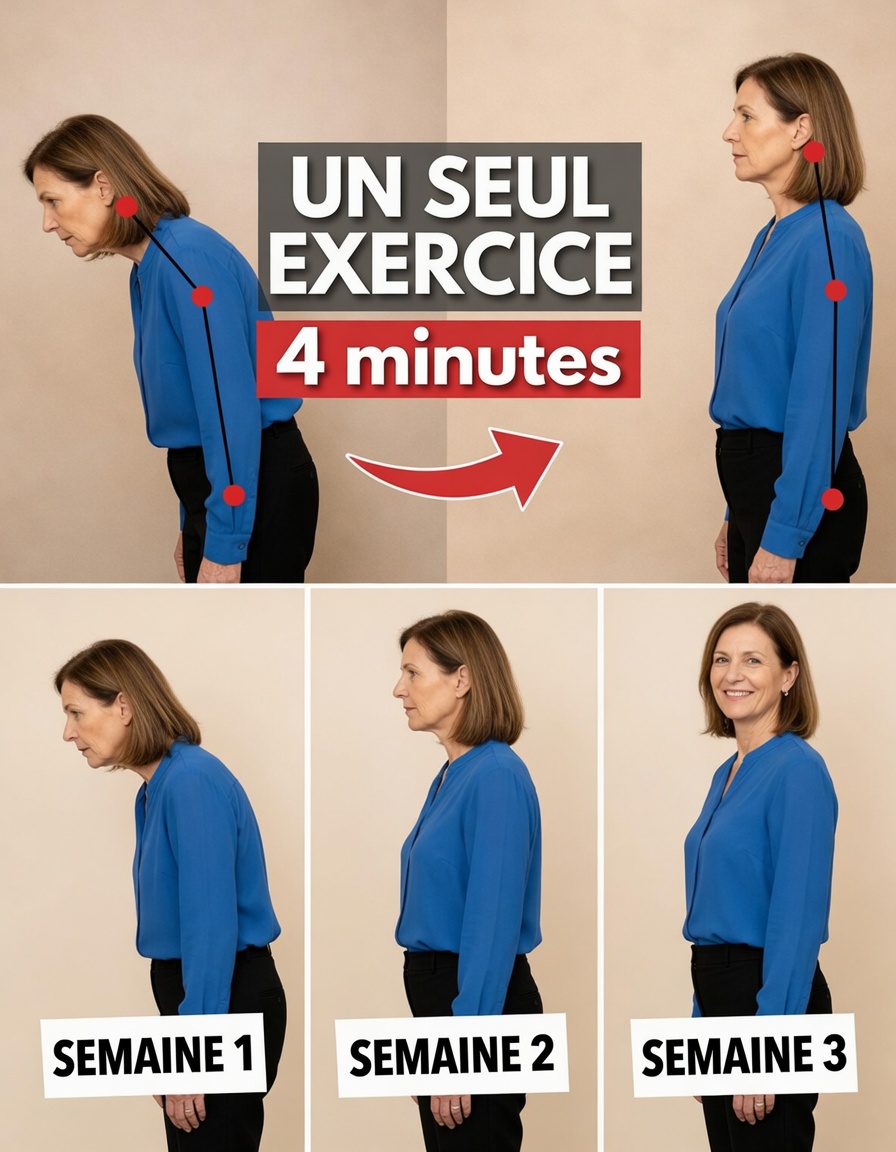 Habitudes quotidiennes simples pour aider à gérer la posture de la tête en avant après 60 ans