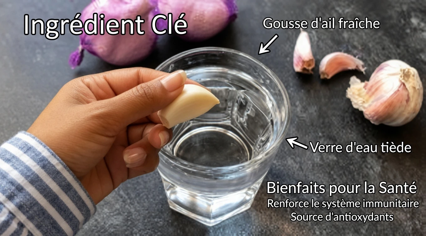Que se passe-t-il dans votre corps lorsque vous buvez un verre d’eau à l’ail chaque jour : éclairages issus de la recherche