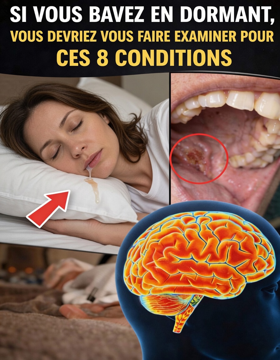 Pourquoi de nombreux adultes se réveillent-ils avec un oreiller humide ? Exploration de 8 causes courantes de la salivation nocturne