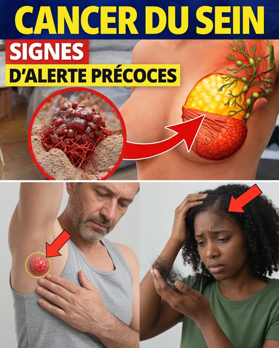10 signes avant-coureurs du cancer du sein à ne jamais ignorer