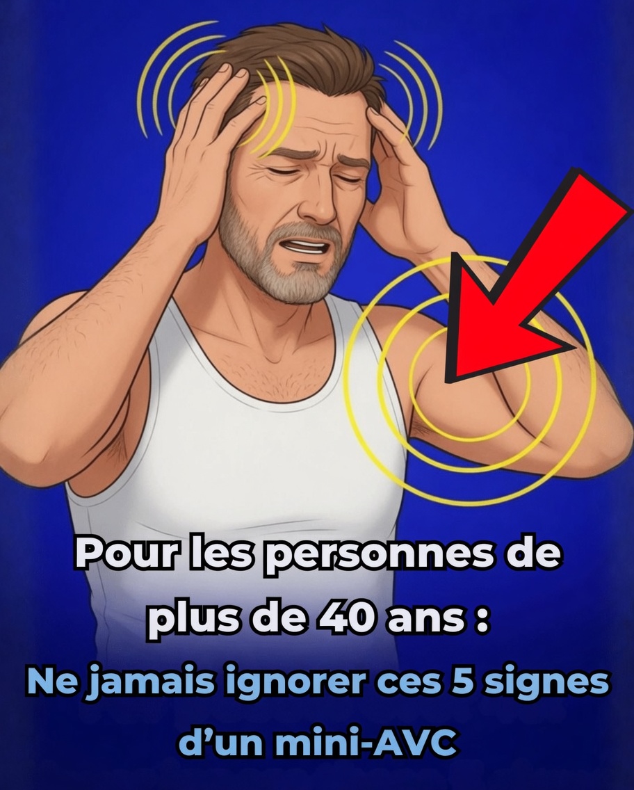 Signes avant-coureurs d’un mini-AVC chez les personnes de plus de 40 ans : pourquoi cet événement temporaire mérite votre attention immédiate