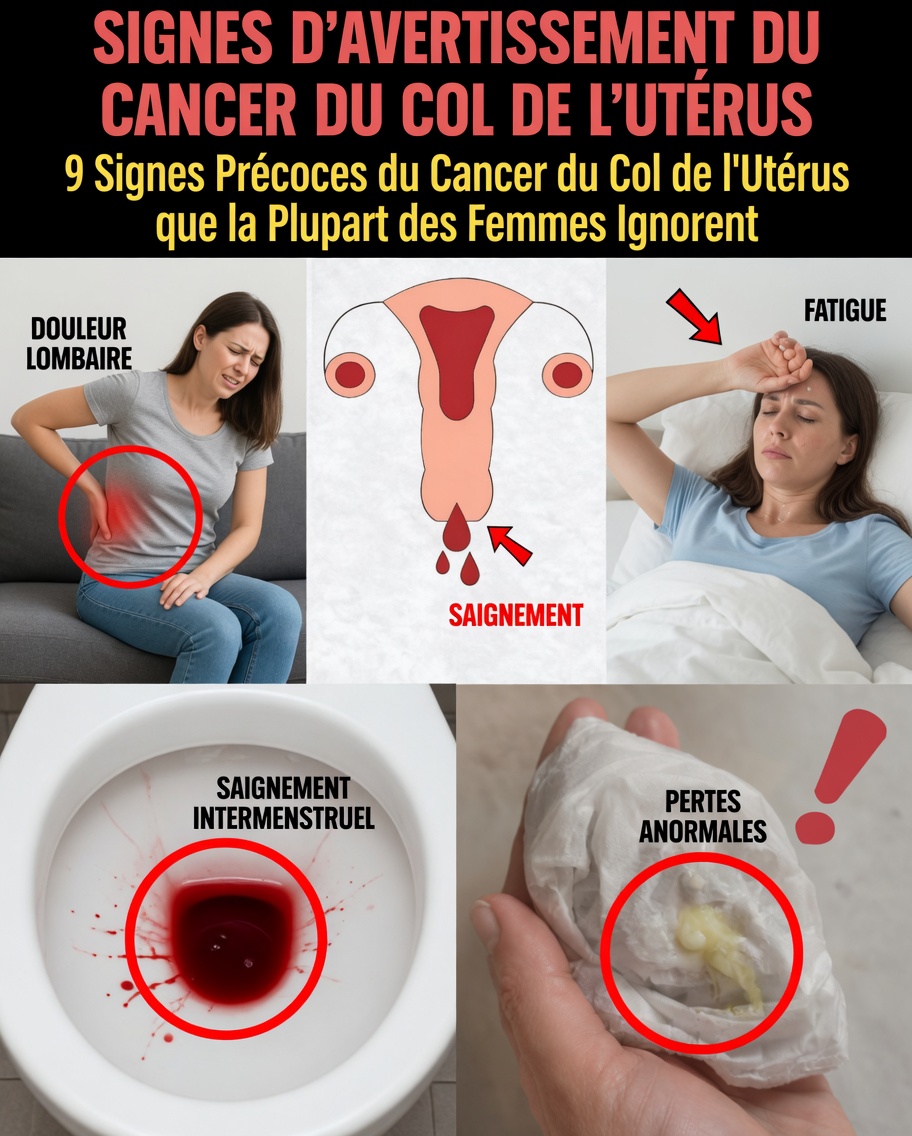 9 signes avant-coureurs du cancer du col de l’utérus que la plupart des femmes négligent (et pourquoi il est important d’y prêter attention)