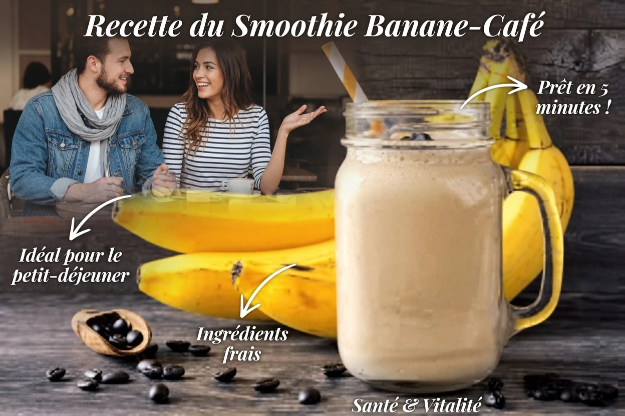 Découvrez le potentiel surprenant en matière de bien-être d’une simple boisson au café et à la banane