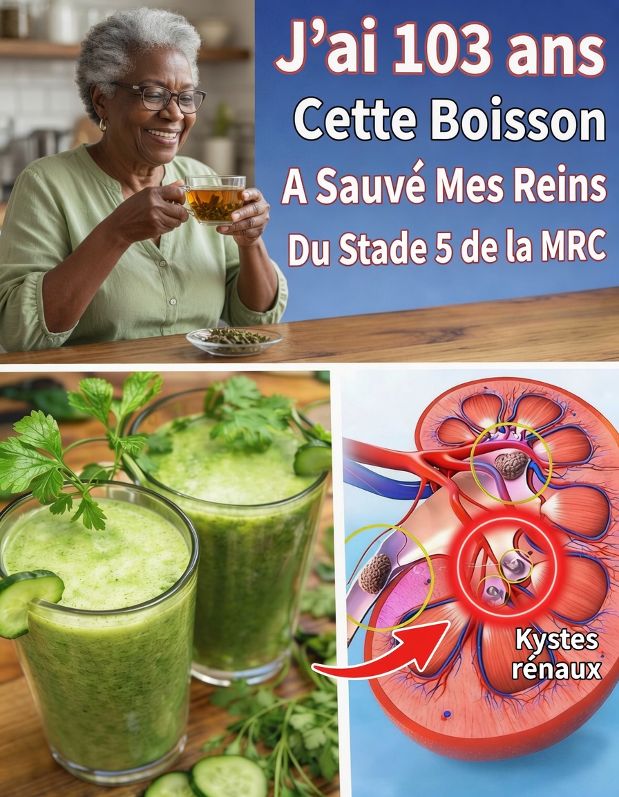 Seniors, soutenez la santé de vos reins avec ces 5 boissons douces du soir