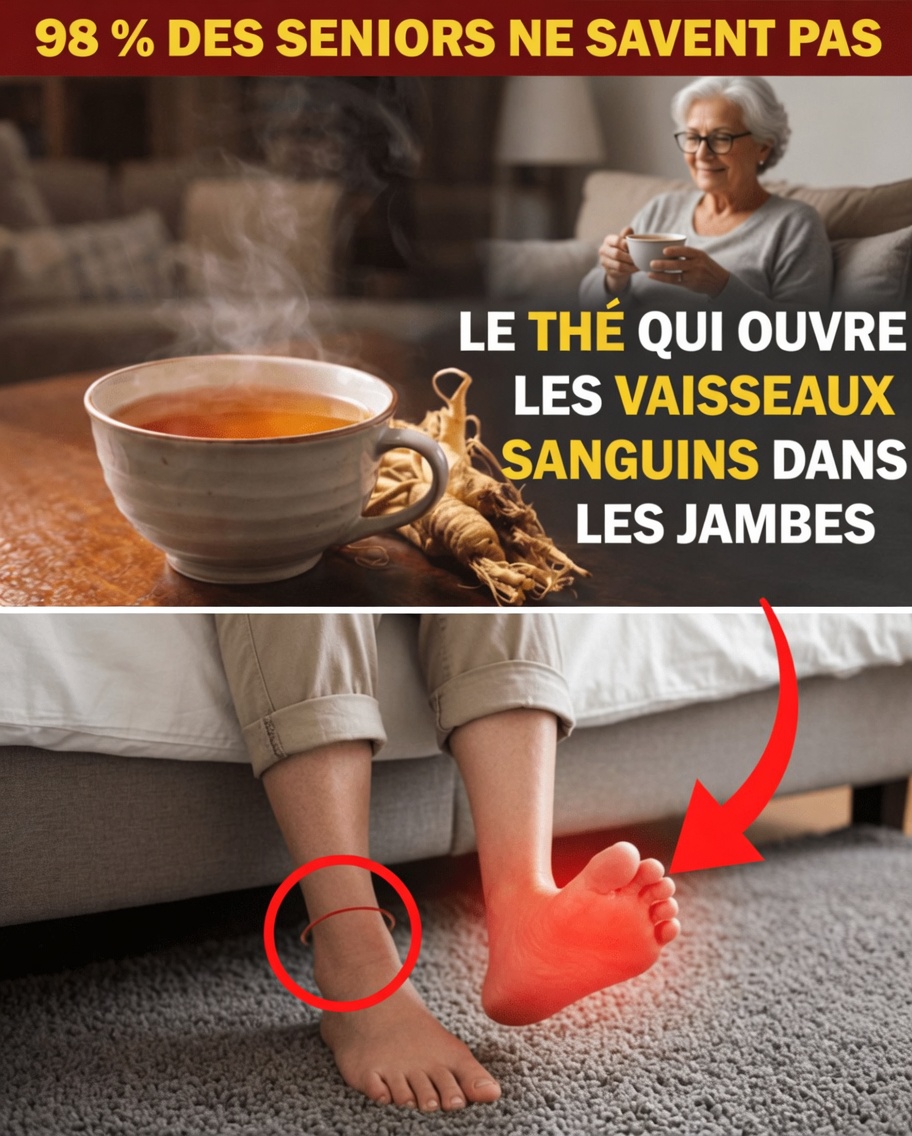 Plus de 60 ans ? Découvrez 3 thés anciens qui peuvent soutenir la force des jambes et vous aider à bouger avec plus de confiance