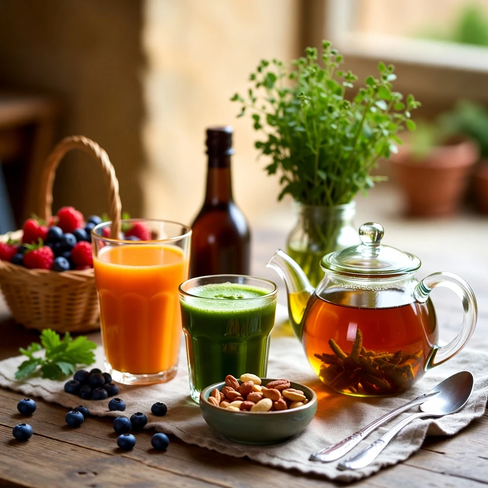 10 Boissons matinales rafraîchissantes pour soutenir la santé des reins et l’hydratation