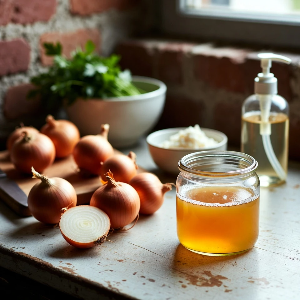 Un ingrédient de cuisine aussi simple que le jus d’oignon peut-il aider à obtenir des cheveux plus épais et plus fournis ?