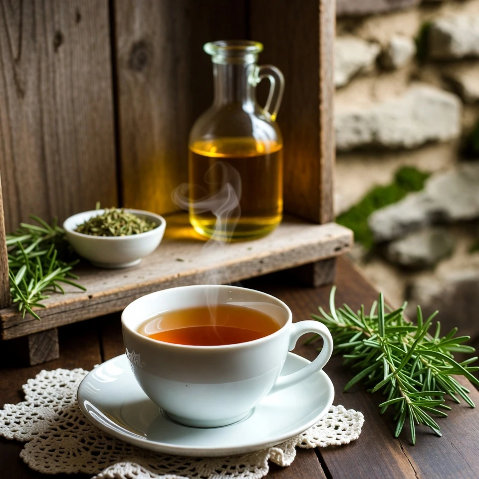 Découvrir une infusion aux plantes apaisante : tisane à la camomille, au romarin et à la cannelle pour le bien-être au quotidien